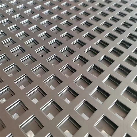 square perforated sheet metal|perforated steel mesh.